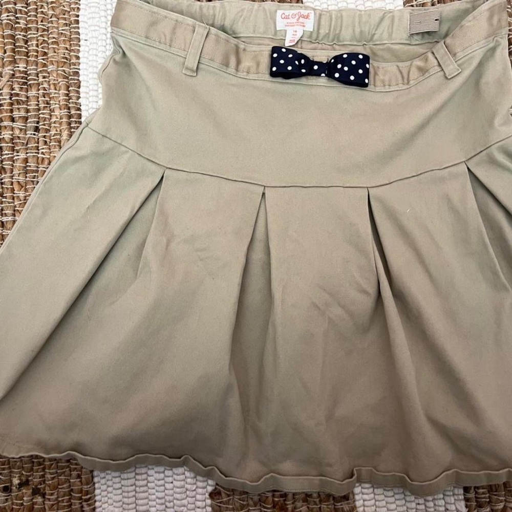 Uniform Skirts Khaki